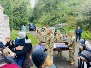 Чин похорону Назарія Швеця