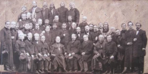 Давня світлина. Українські посли до Галицького сейму